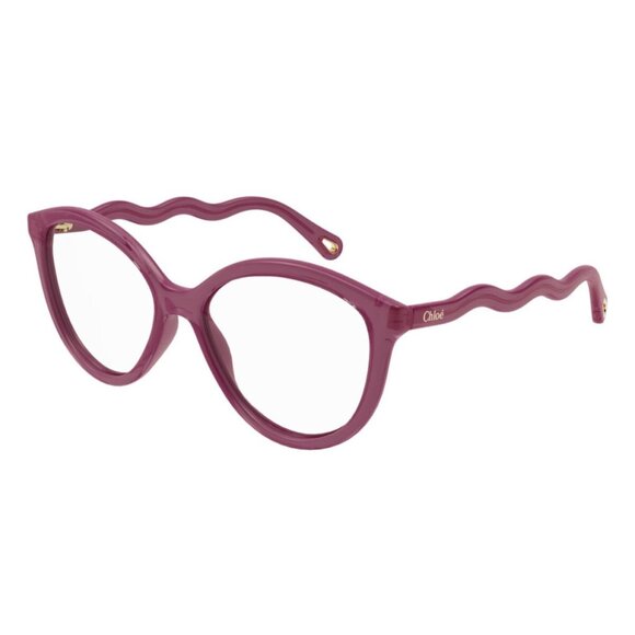 NEW CHLOE EYEGLASSES BURGUNDY CAT EYE WOMEN EYEWEAR CHLOE CH0089O 004 - Picture 1 of 3